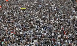 طوفان بشري يمني غير مسبوق في مسيرة " معركة جهاد ومحور واحد " 